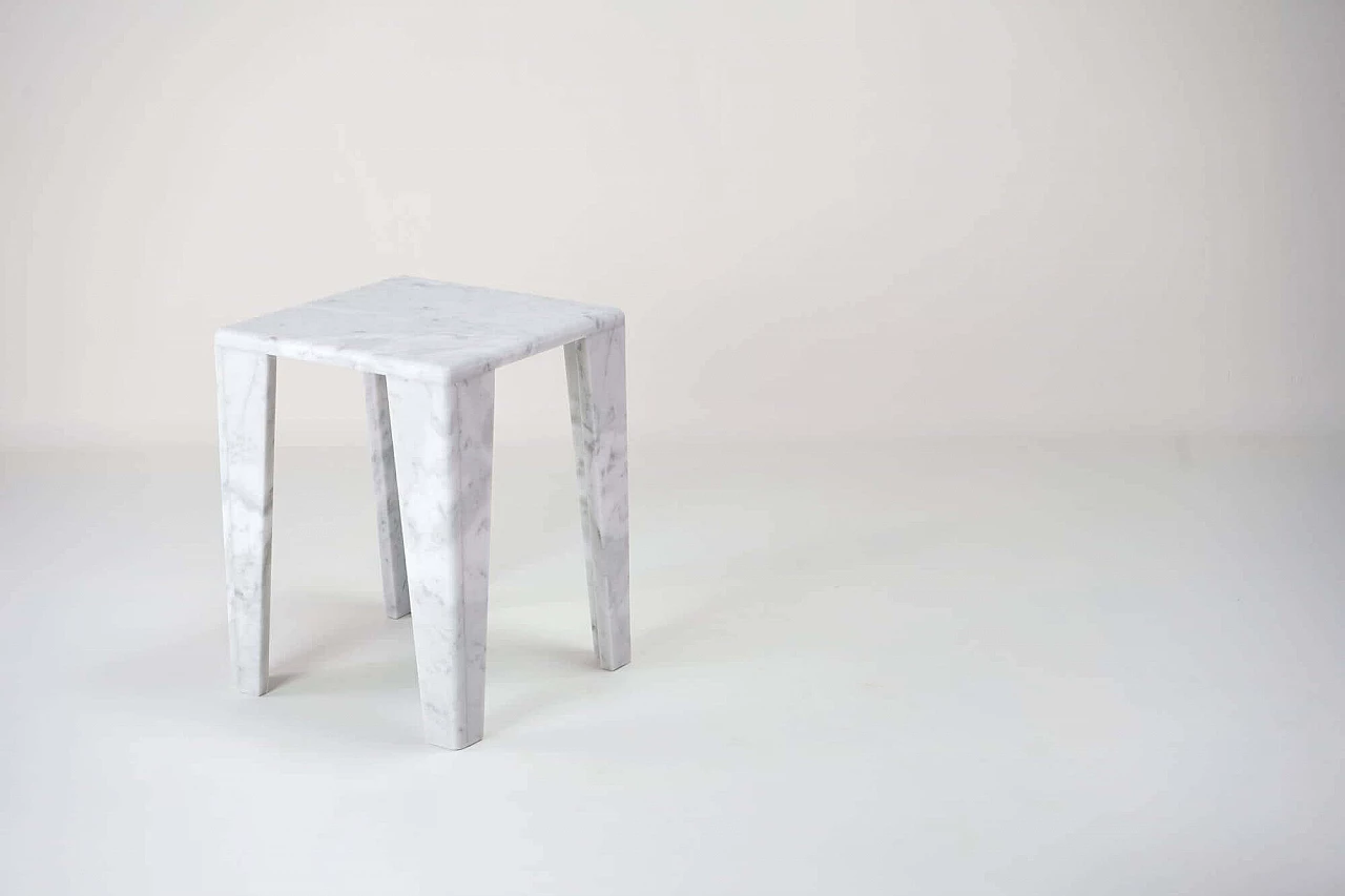 ChunkY01 white Carrara marble coffee table 1374831