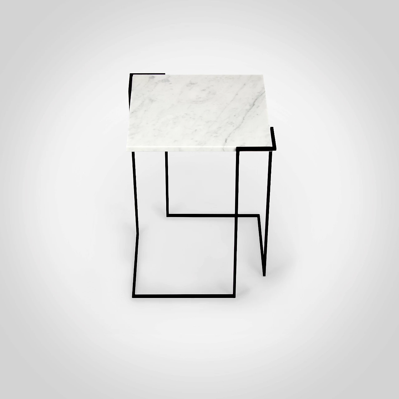 GravitY coffee table in white Carrara marble 1374838