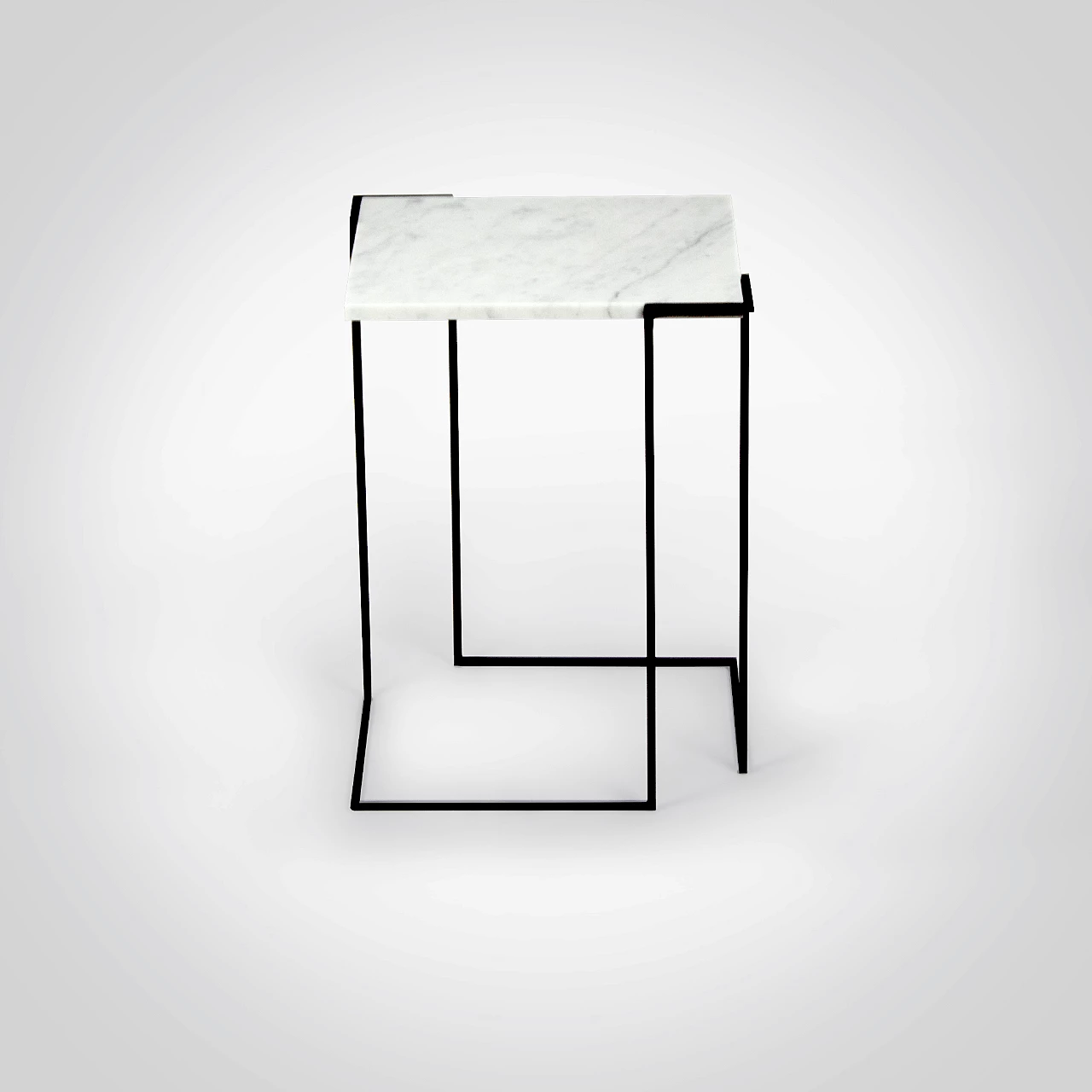 GravitY coffee table in white Carrara marble 1374839