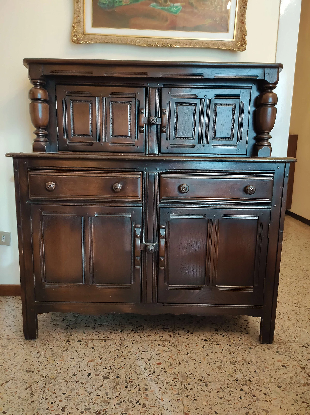 English sideboard in wood by Ercol, 1940s 1380873