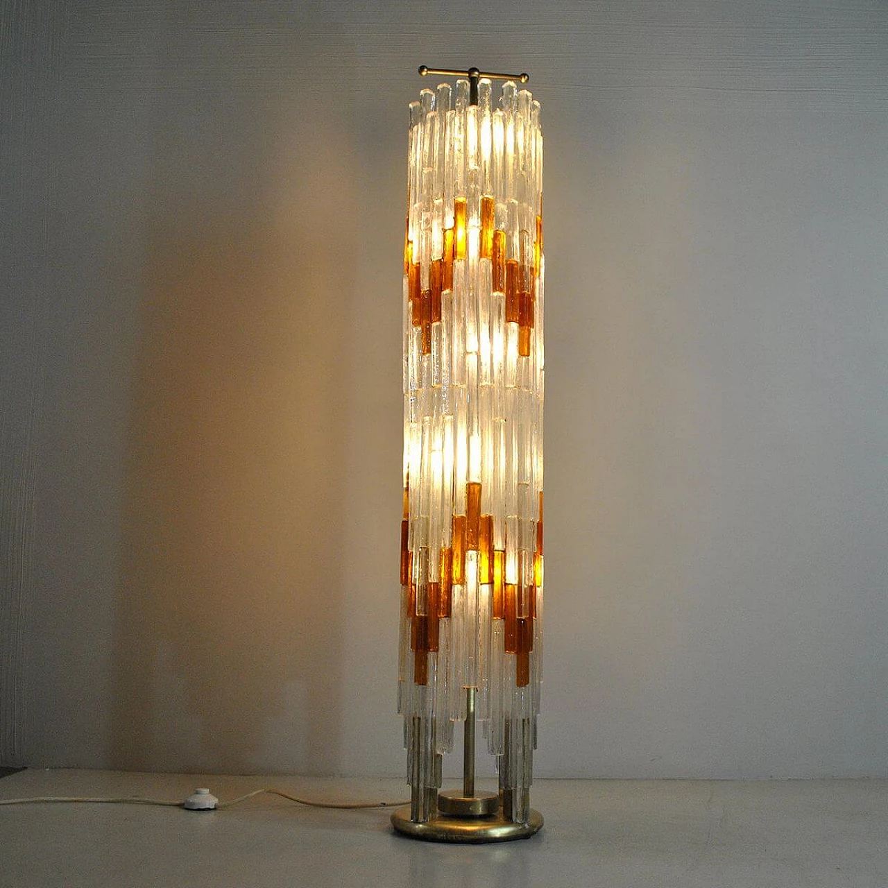 Murano glass floor lamp by Albano Poli for Poliarte, 1960s 1381530