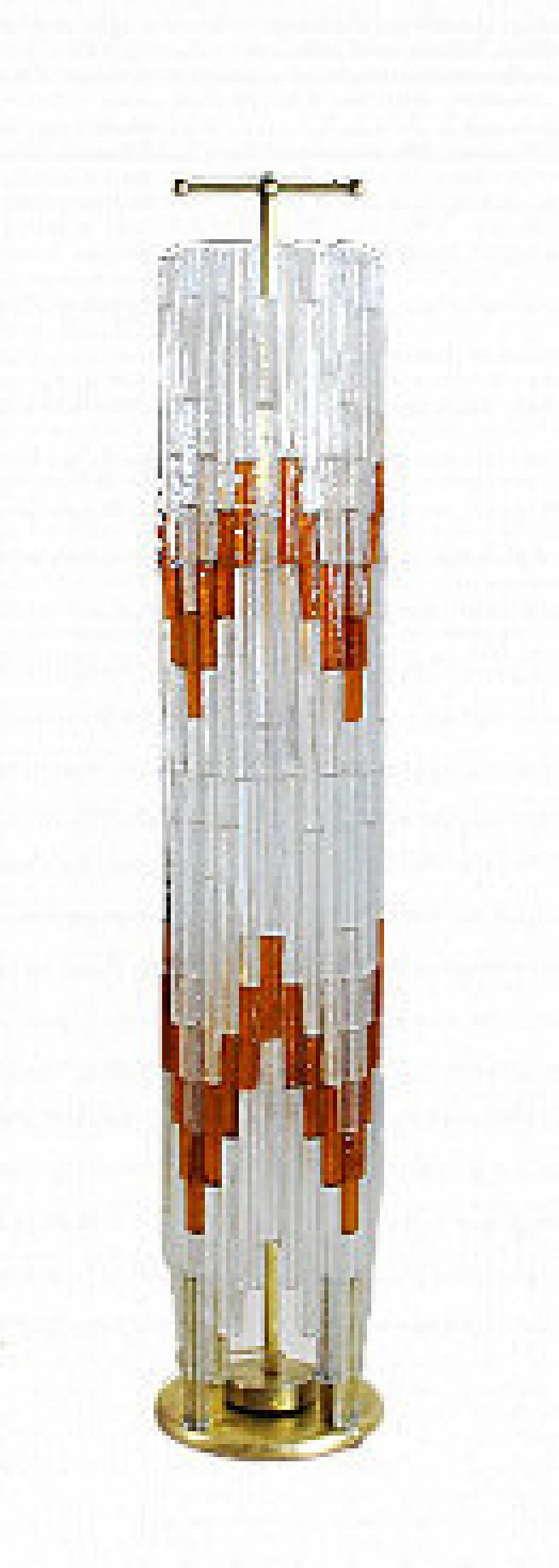 Murano glass floor lamp by Albano Poli for Poliarte, 1960s 1381547