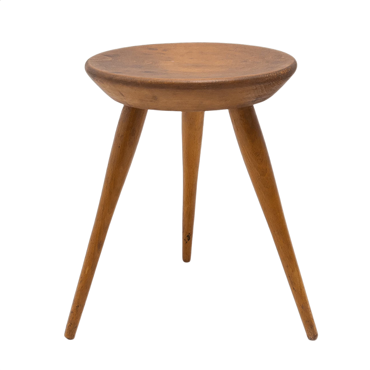 Tripod stool by Krasna Jizba, 1950s 1382606