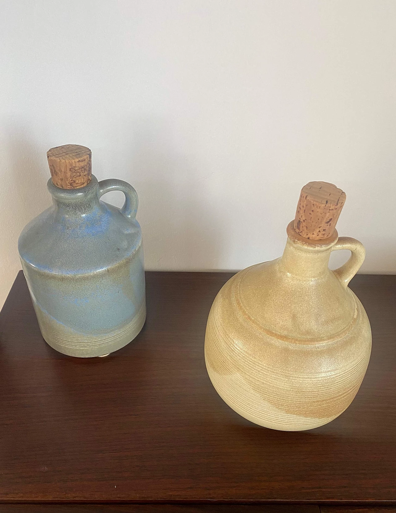 Pair of bottles by IP ceramics, 60s 1382695