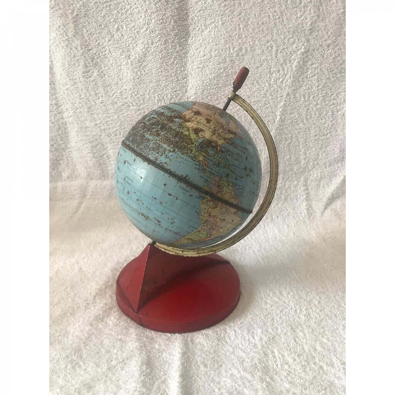 Sheet metal globe, 1950s 1387173