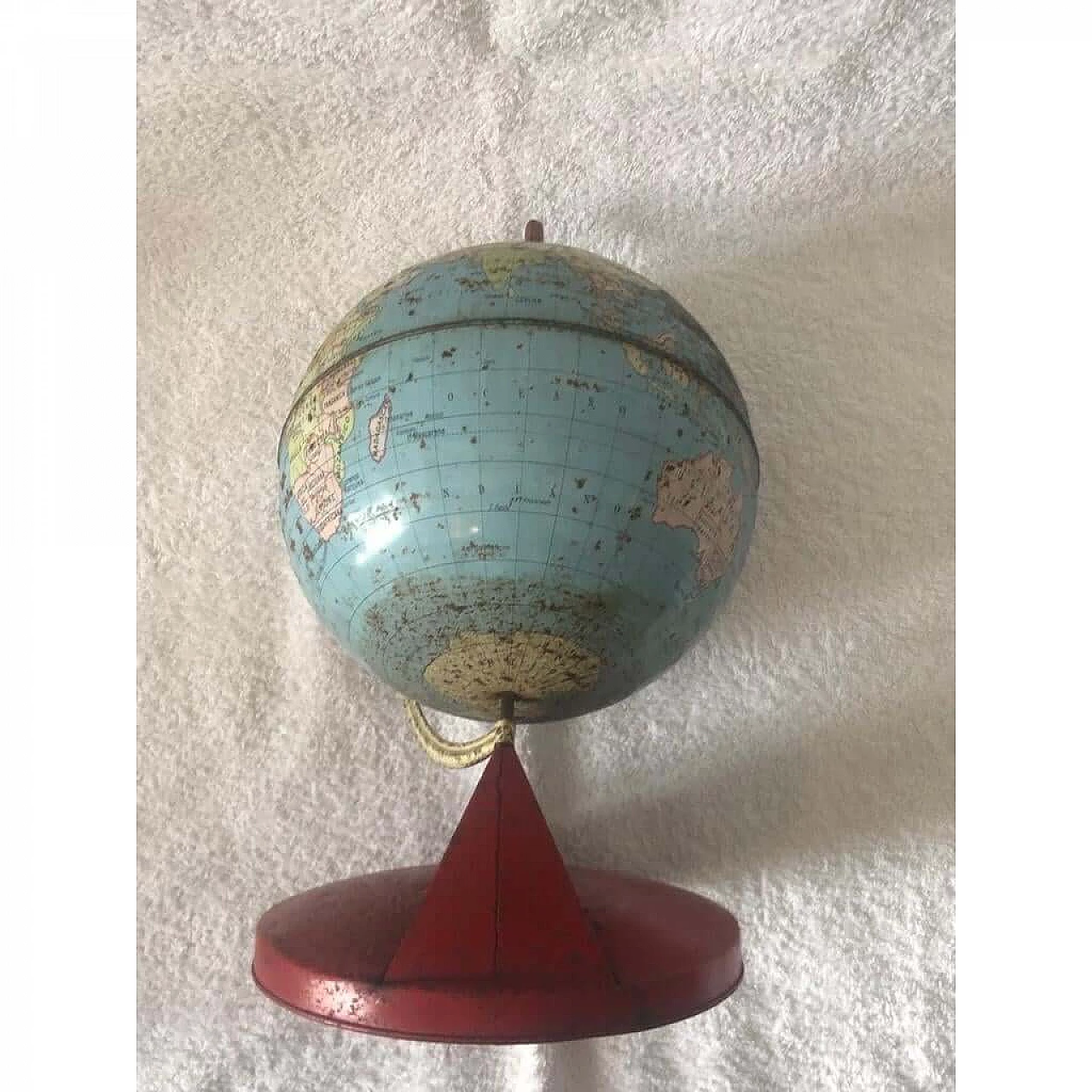 Sheet metal globe, 1950s 1387177