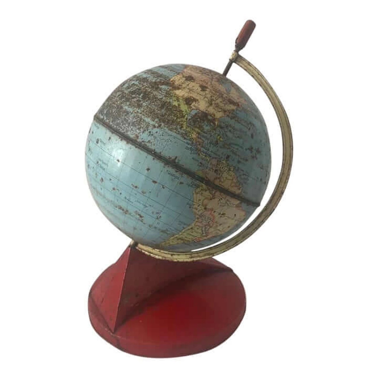 Sheet metal globe, 1950s 1387179