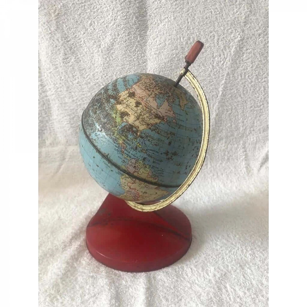 Sheet metal globe, 1950s 1387181