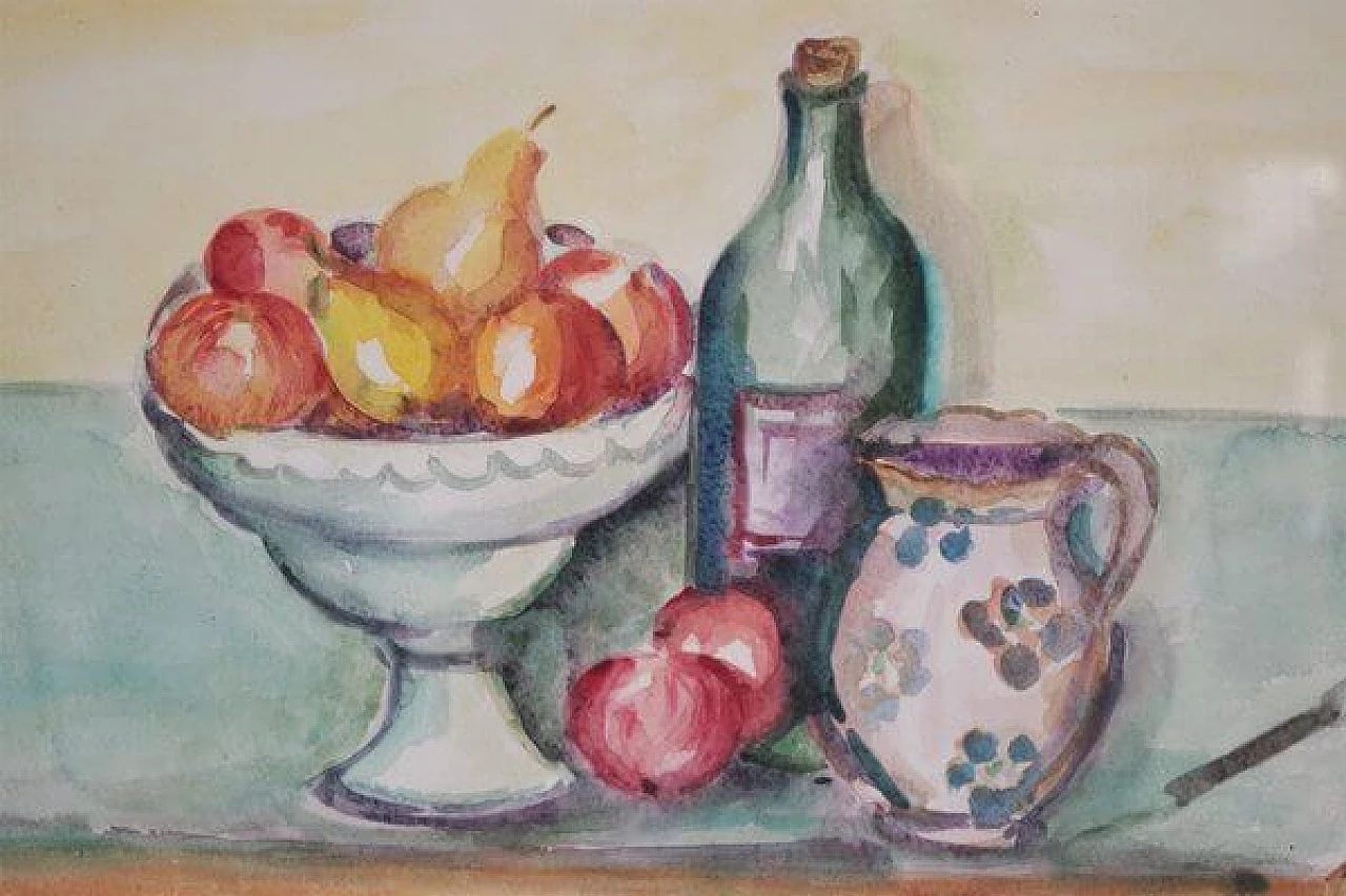 Serini, still life, oil painting on canvas, 1994 1406726