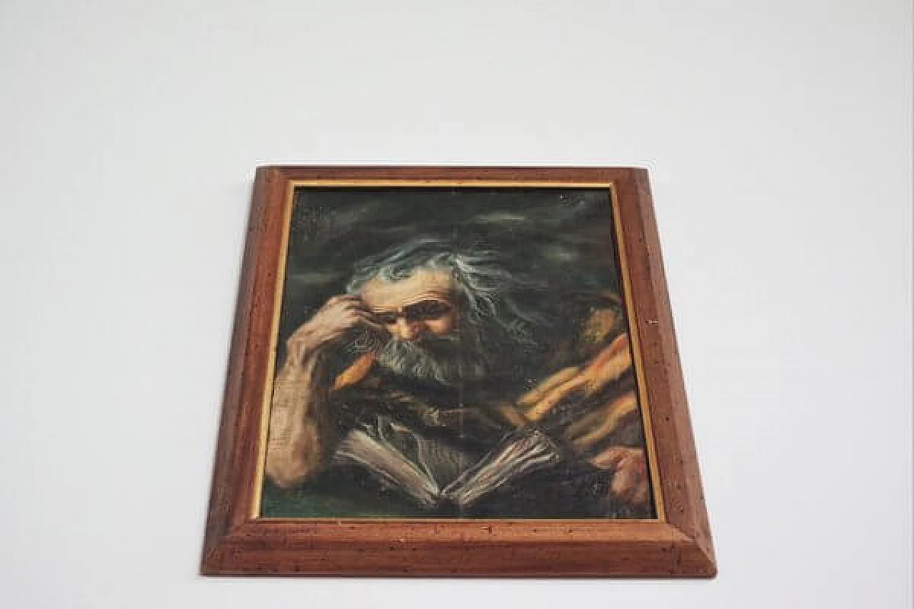 St. Jerome in meditation, oil painting on canvas, 1950s 1407000