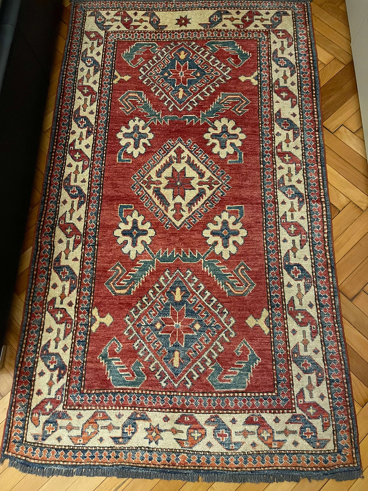 Kilim carpet with geometric pattern, 2000s 1408361