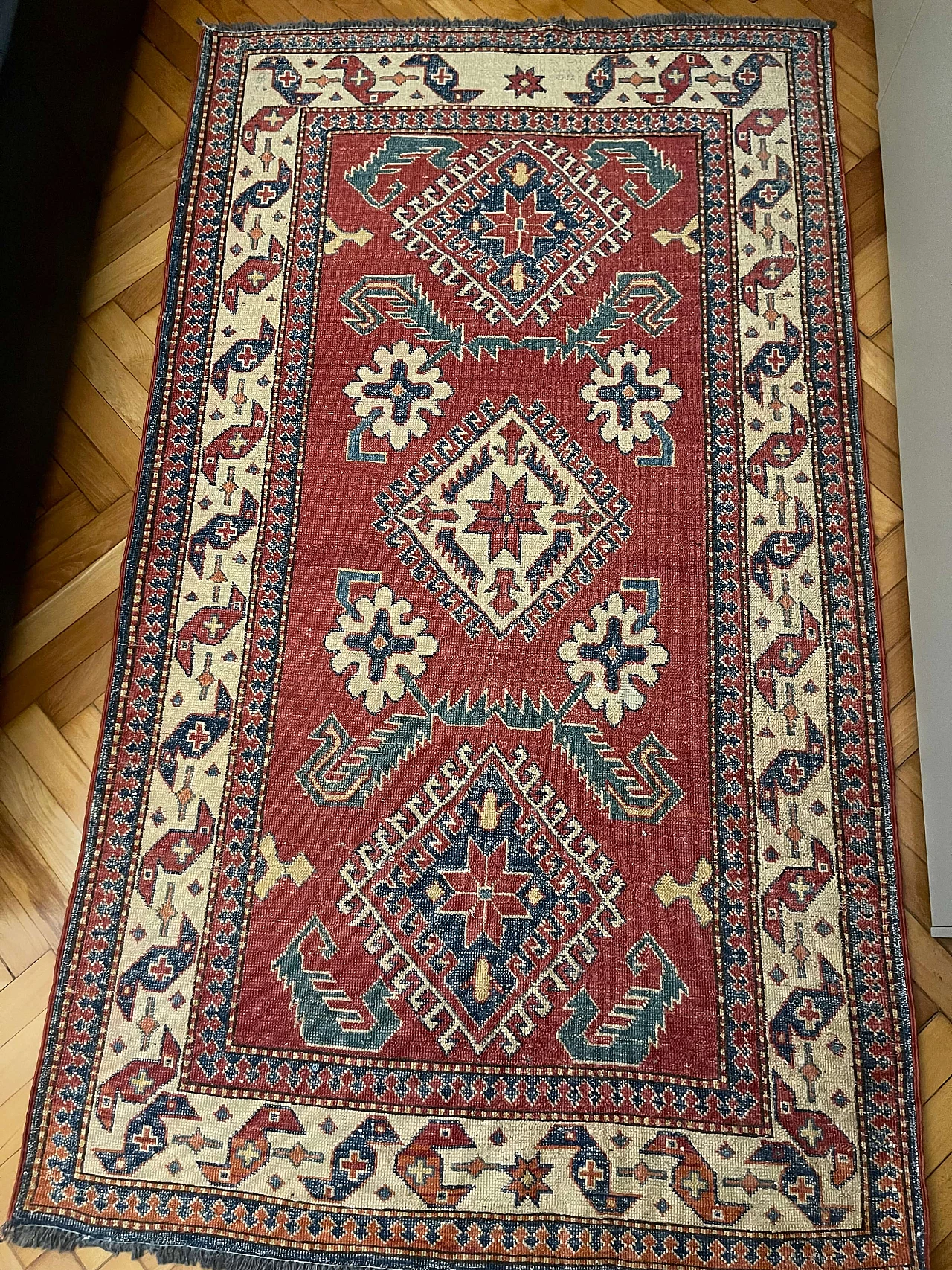 Kilim carpet with geometric pattern, 2000s 1408362