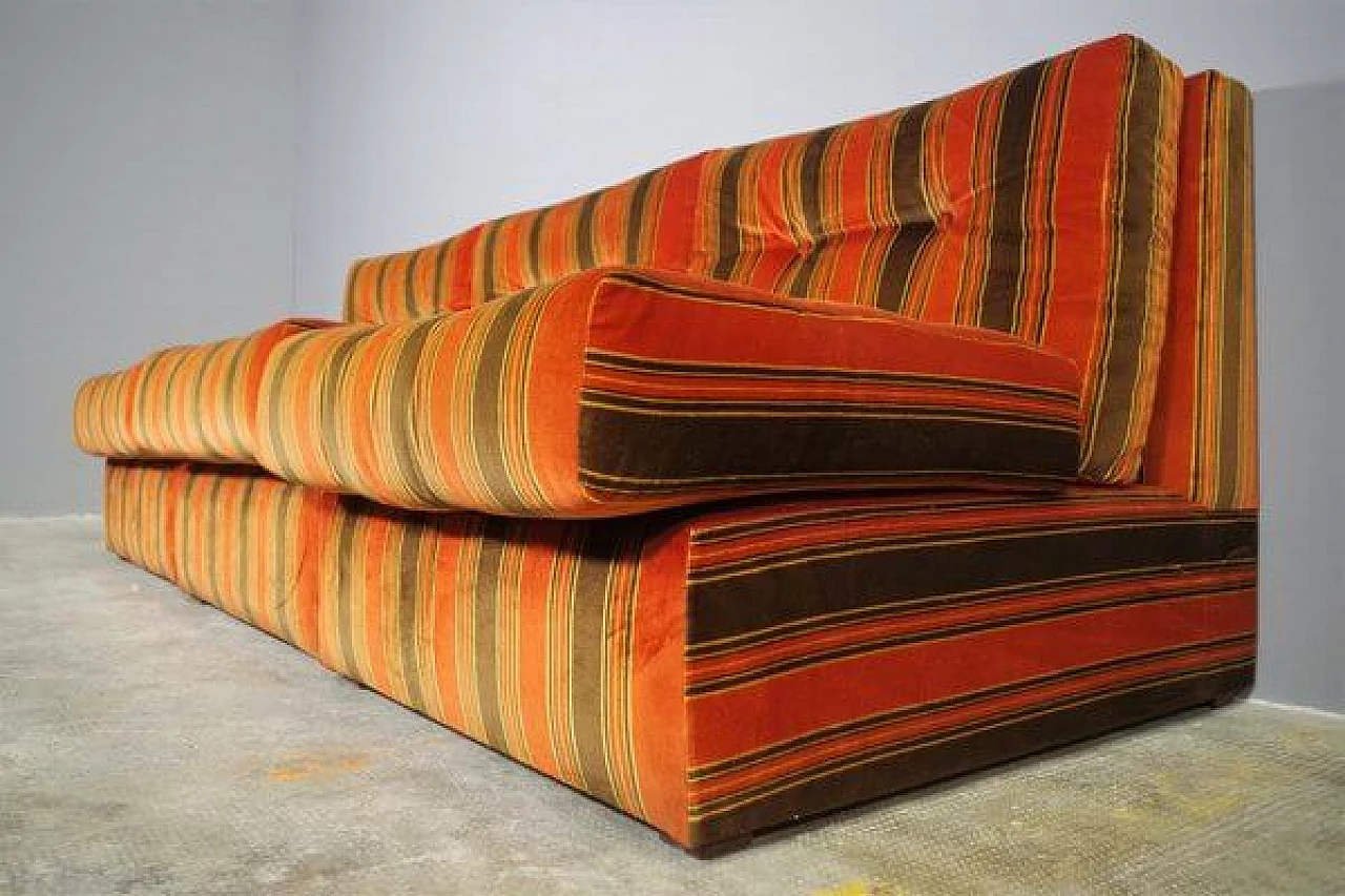 3 Striped armchairs, 1970s 1409783