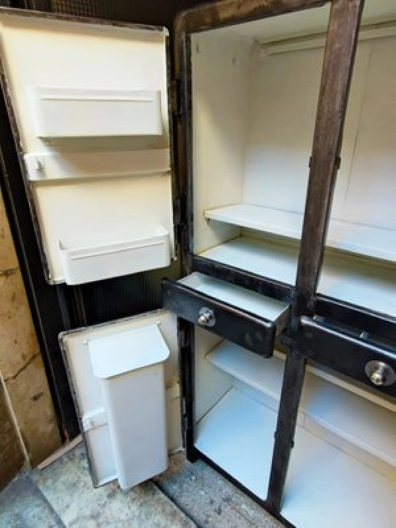 French metal larder unit, 1950s 1446358