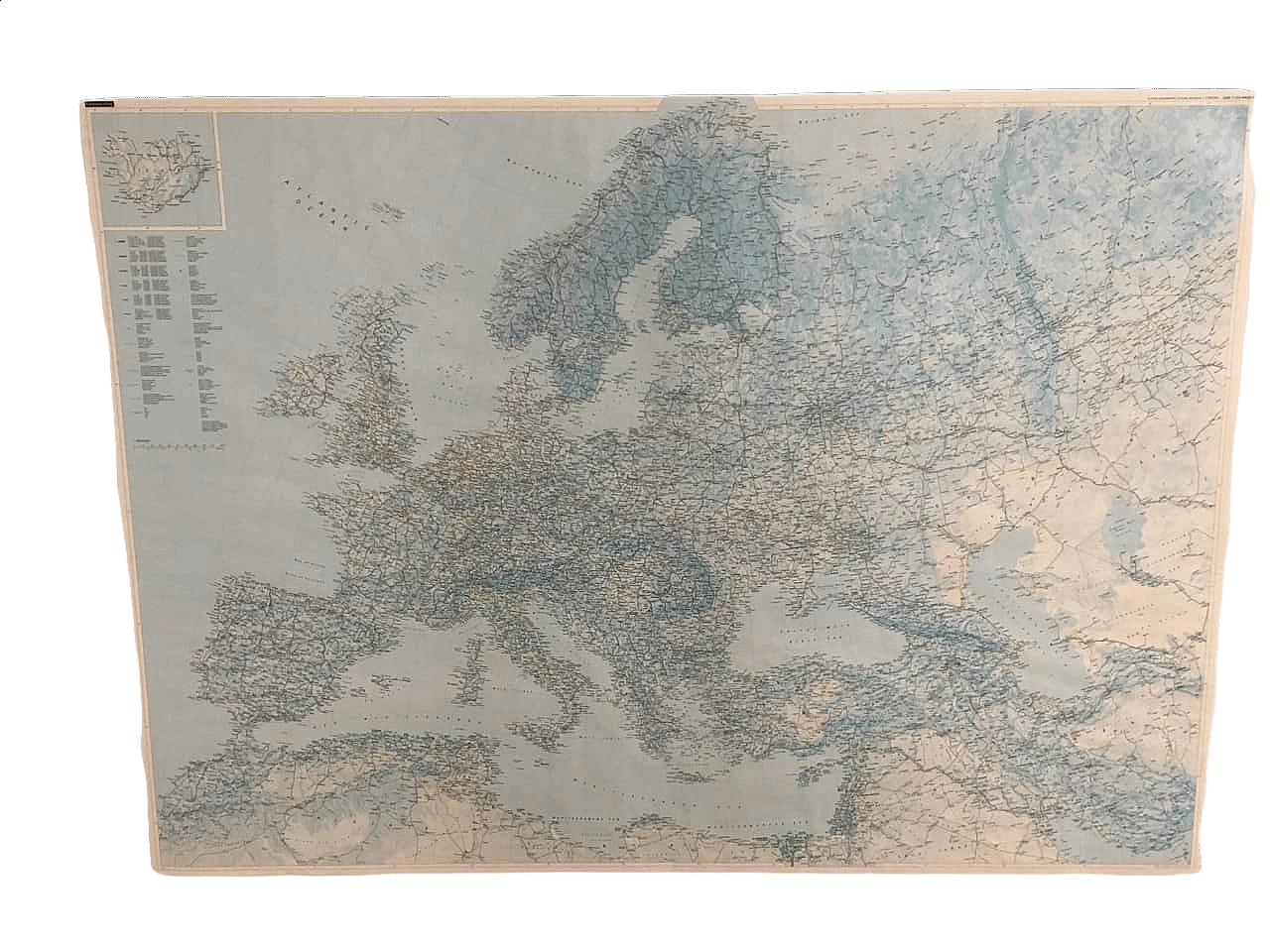 School map of Europe by Kummerly and Frey, 1980s 1471080