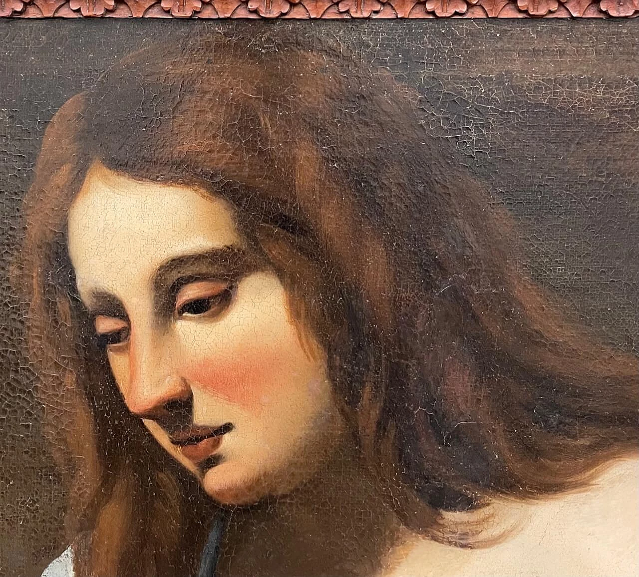 Oil on canvas depicting Magdalene, Procaccini Italian School, 17th century 1473439