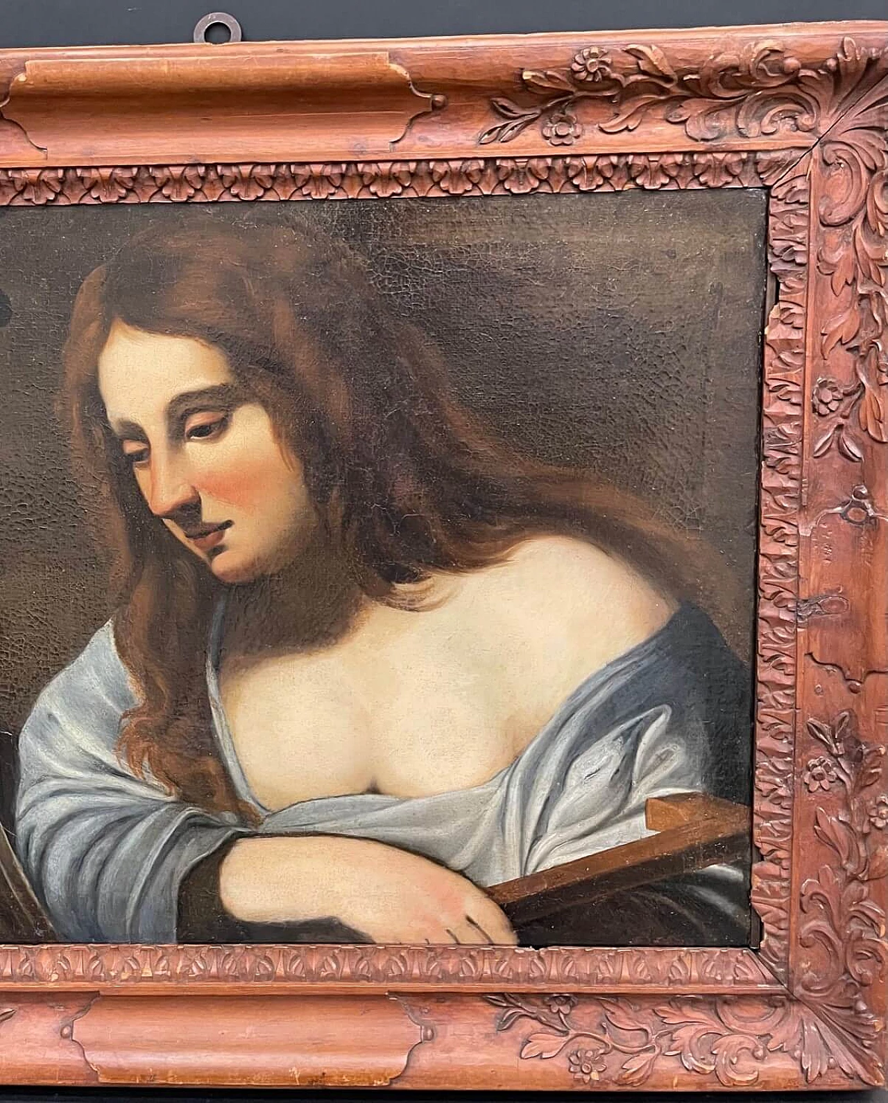 Oil on canvas depicting Magdalene, Procaccini Italian School, 17th century 1473443