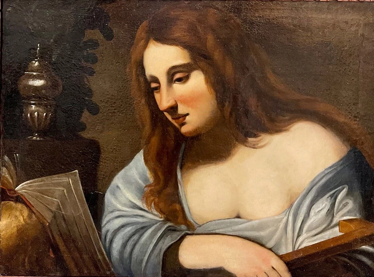 Oil on canvas depicting Magdalene, Procaccini Italian School, 17th century 1473445