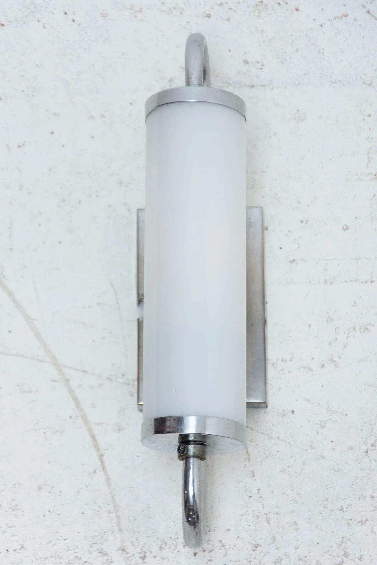 Bauhaus-style chrome-plated wall lamp, 1930s 1474722