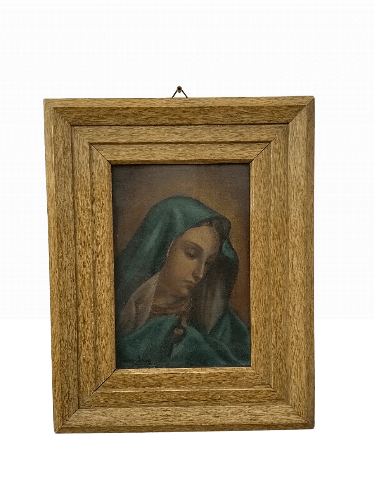 Oil painting on panel of Madonna, 30s 1477348