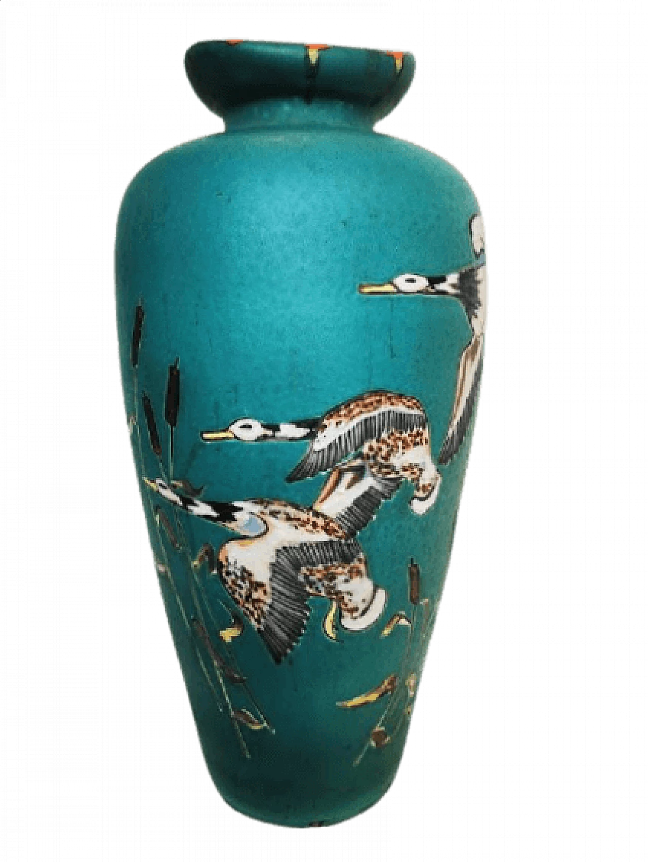 Ceramic vase with ducks, 1950s 1479574