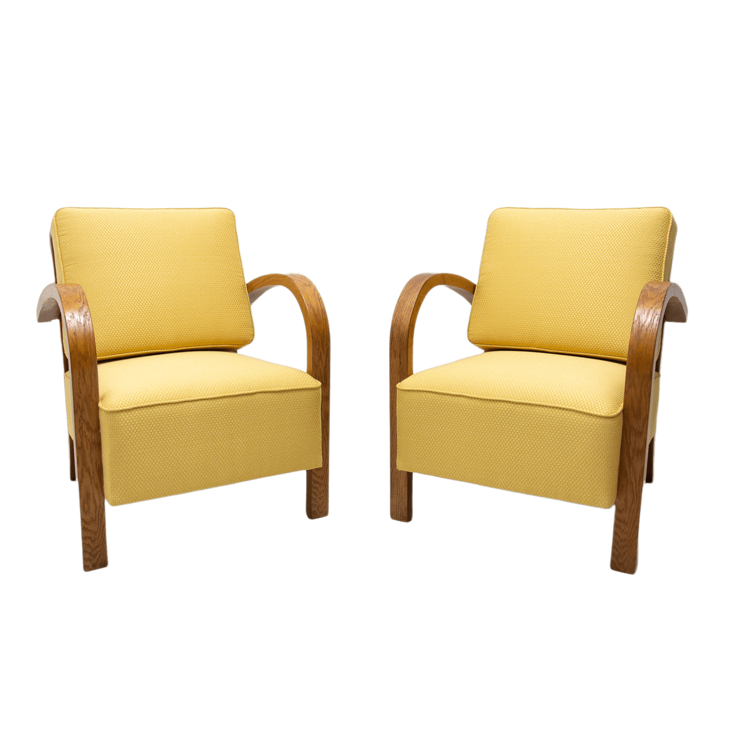 1930s style armchairs