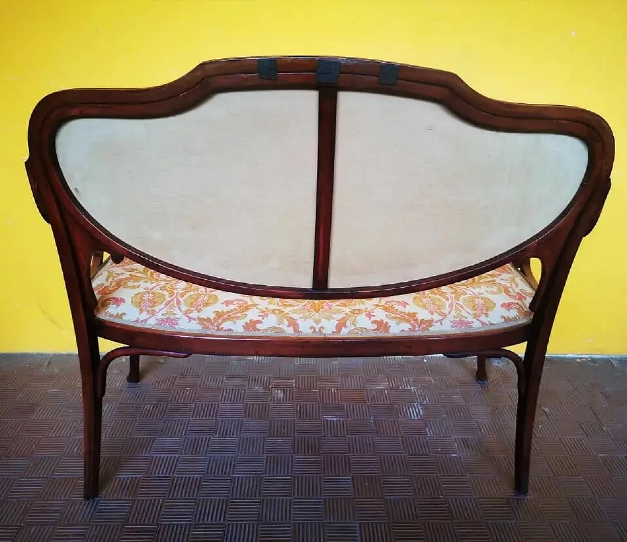 Jugendstil bent beech lounge by Jacob and Josef Kohn, early 20th century 1480371