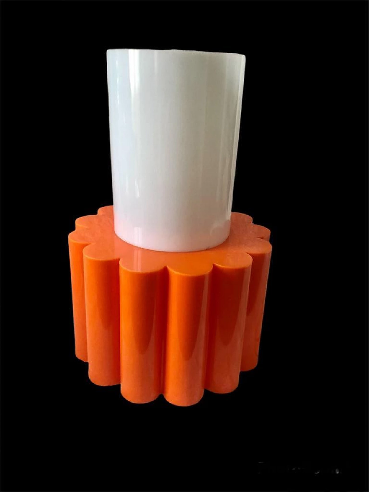 Plastic table lamp in the style of Joe Colombo, 1970s 1