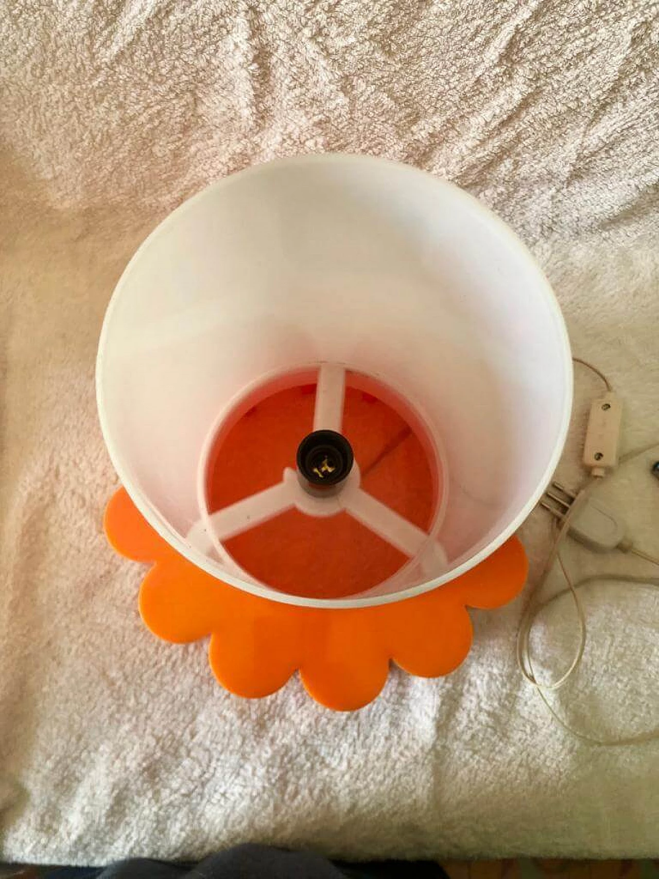 Plastic table lamp in the style of Joe Colombo, 1970s 4