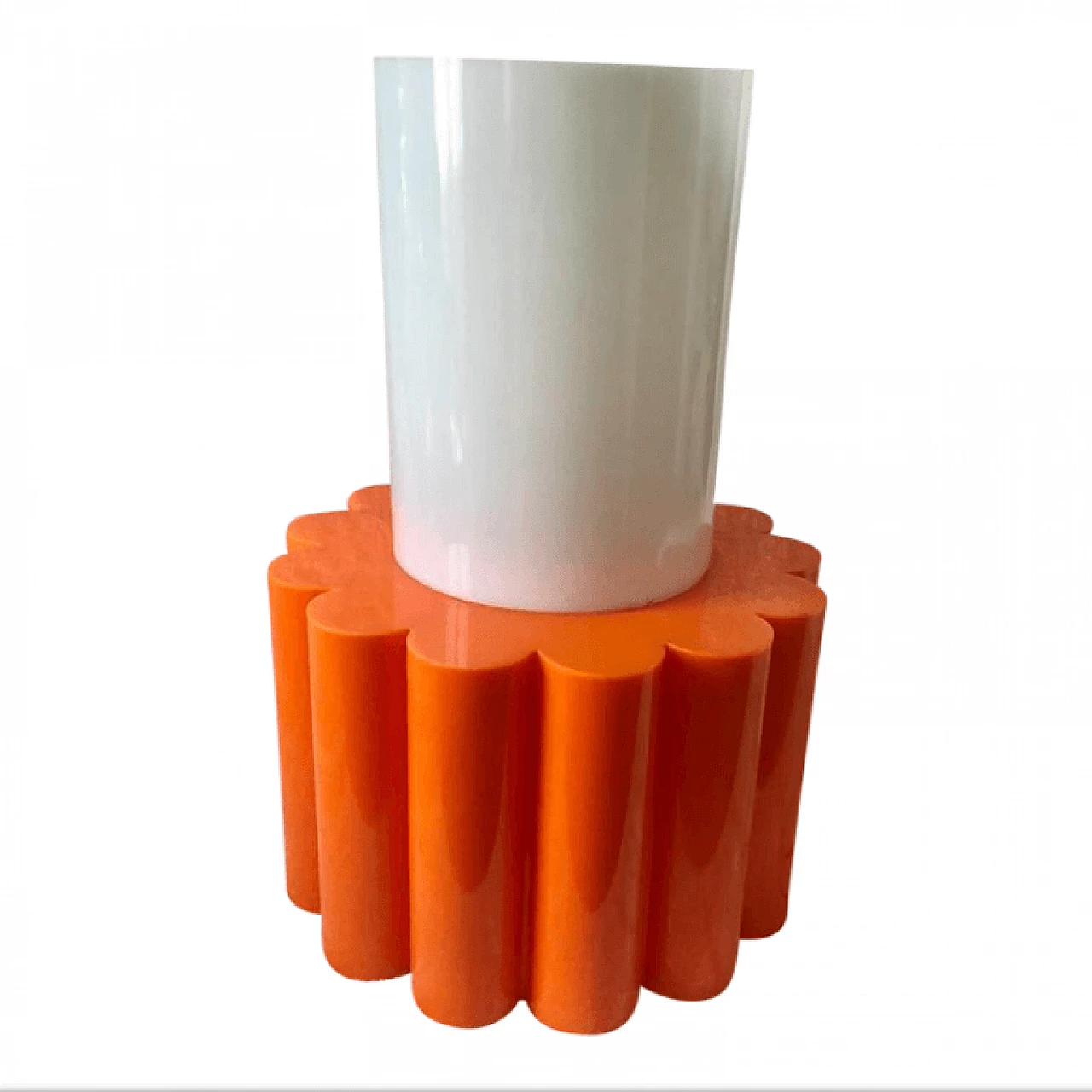 Plastic table lamp in the style of Joe Colombo, 1970s 12