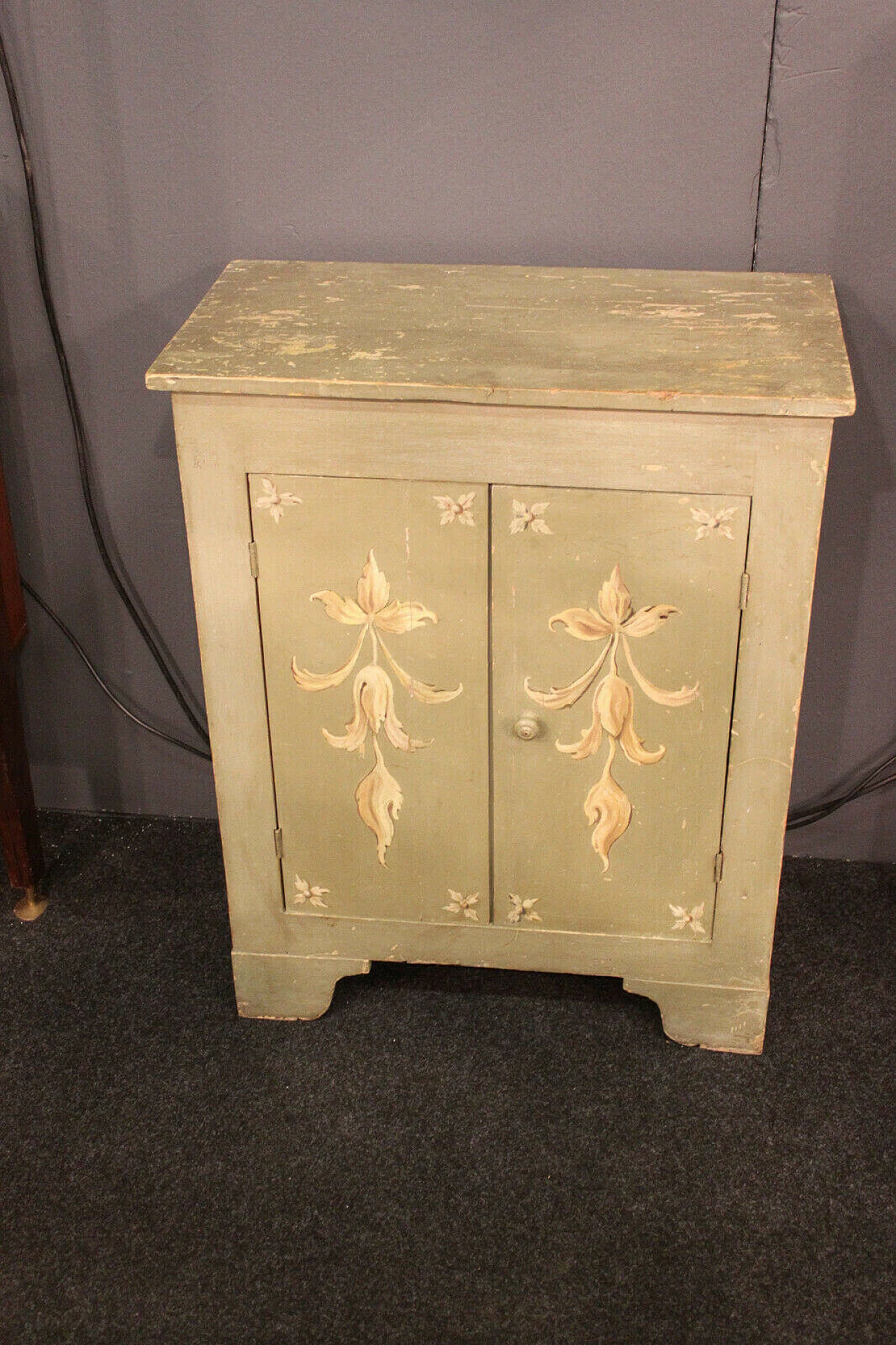 Sideboard in lacquered wood, 19th century 4