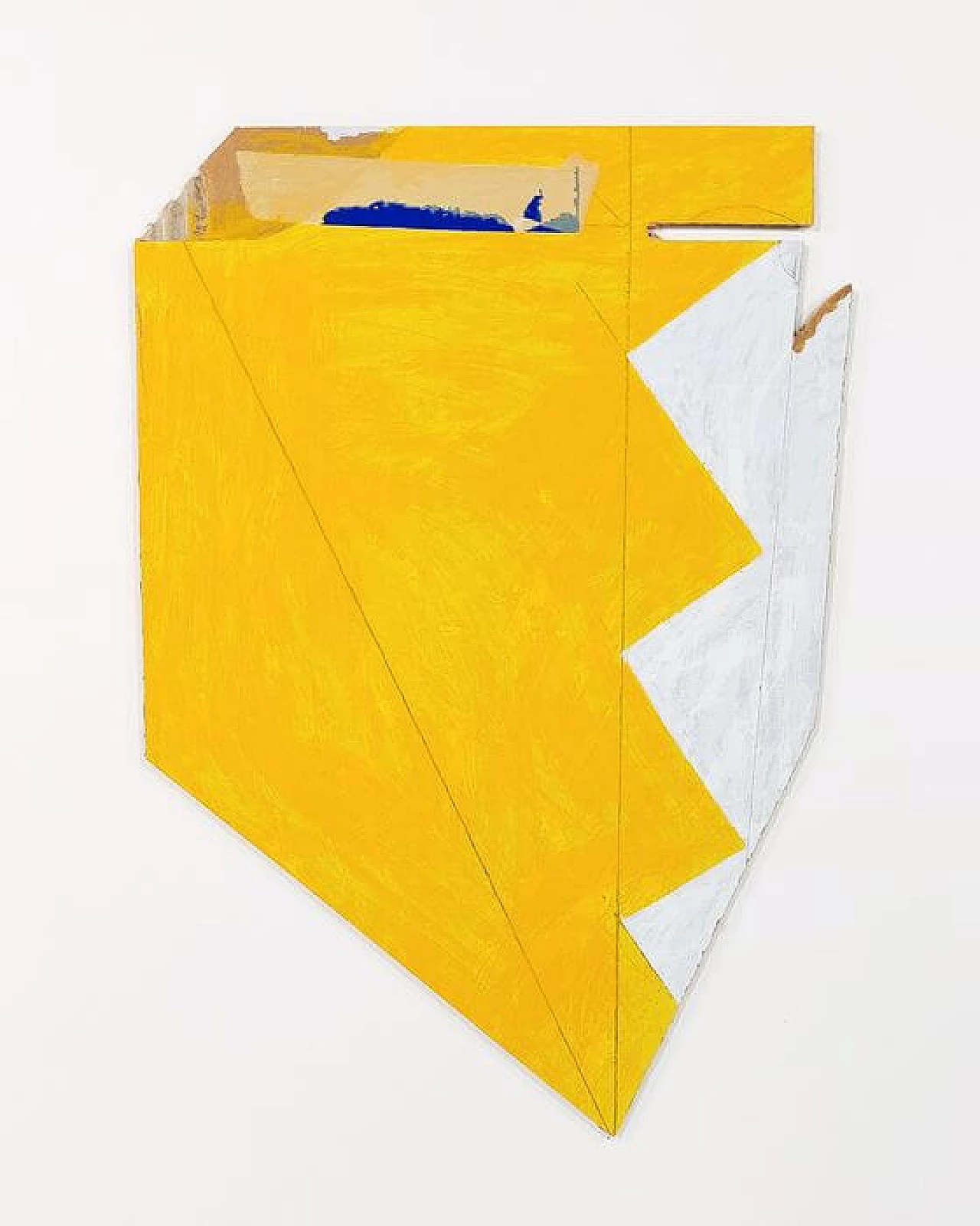 Box by Gianfranco Pardi, mixed media work on cardboard, 1990s 2