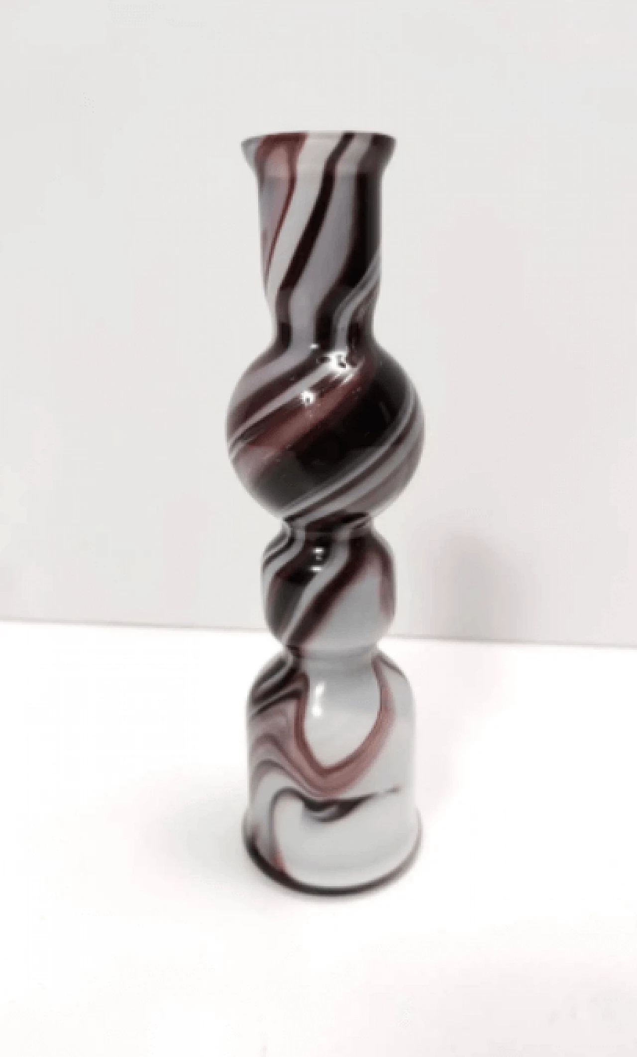 Murano glass Wave vase by Carlo Moretti, 1970s 4