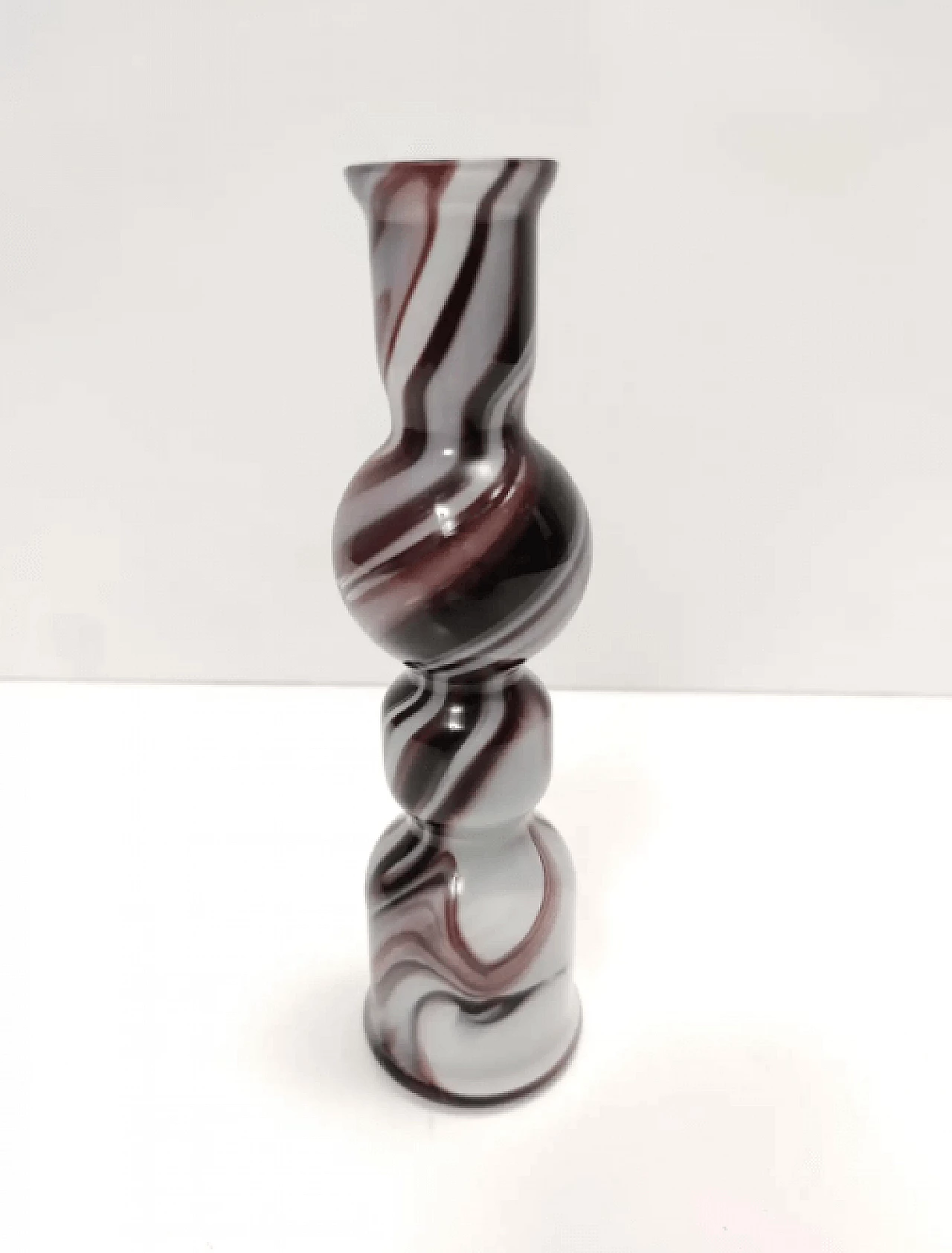 Murano glass Wave vase by Carlo Moretti, 1970s 7