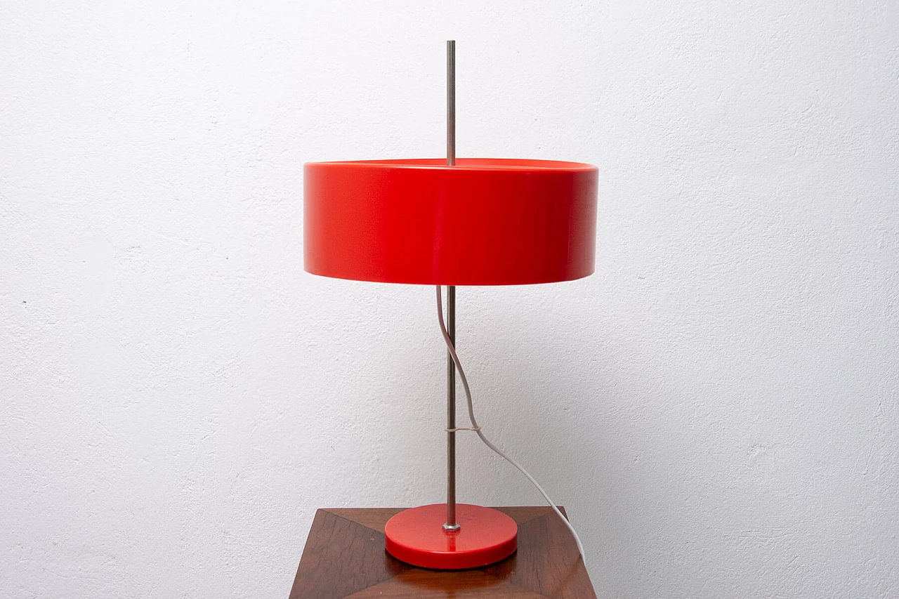 Plastic and metal table lamp, 1980s 2