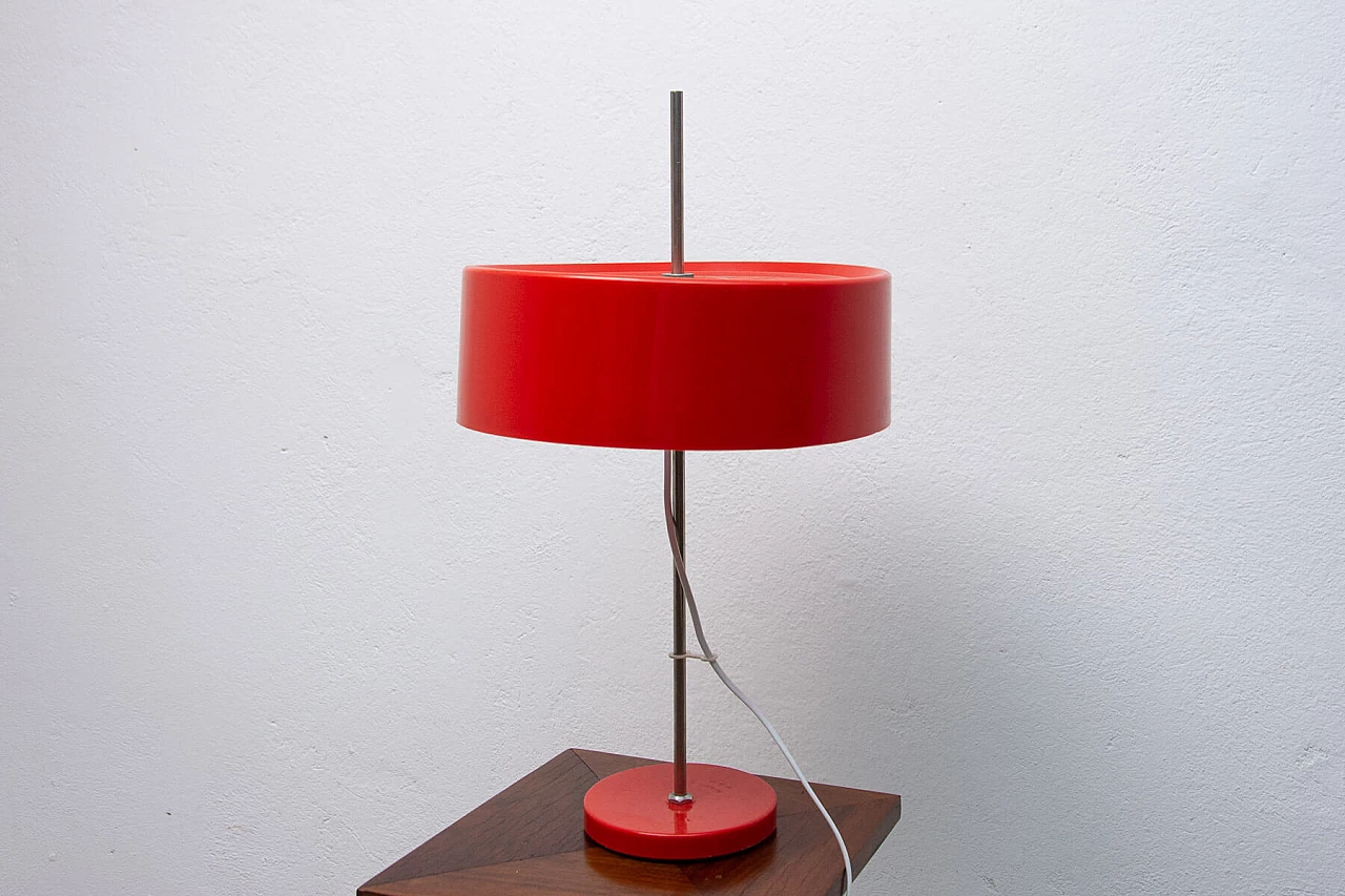 Plastic and metal table lamp, 1980s 3