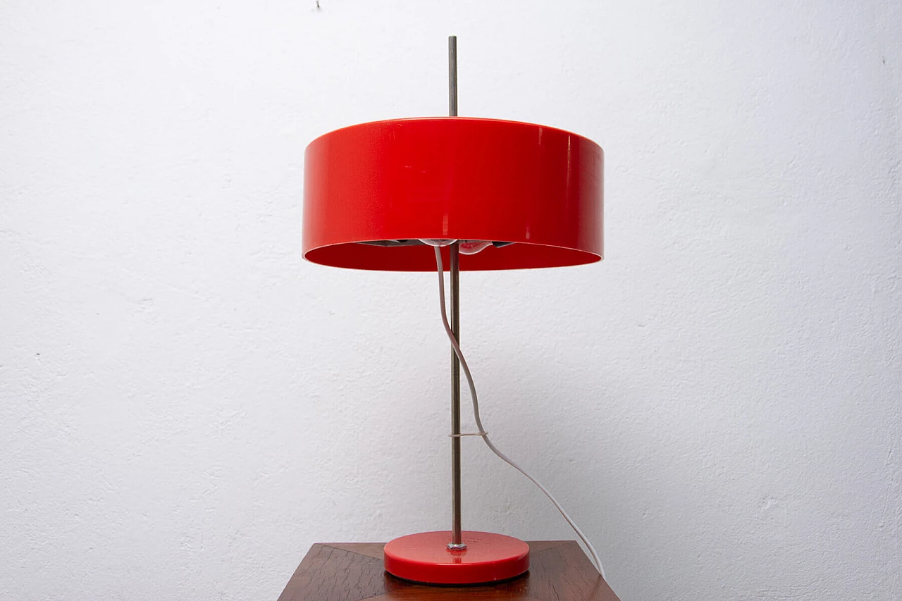 Plastic and metal table lamp, 1980s 5