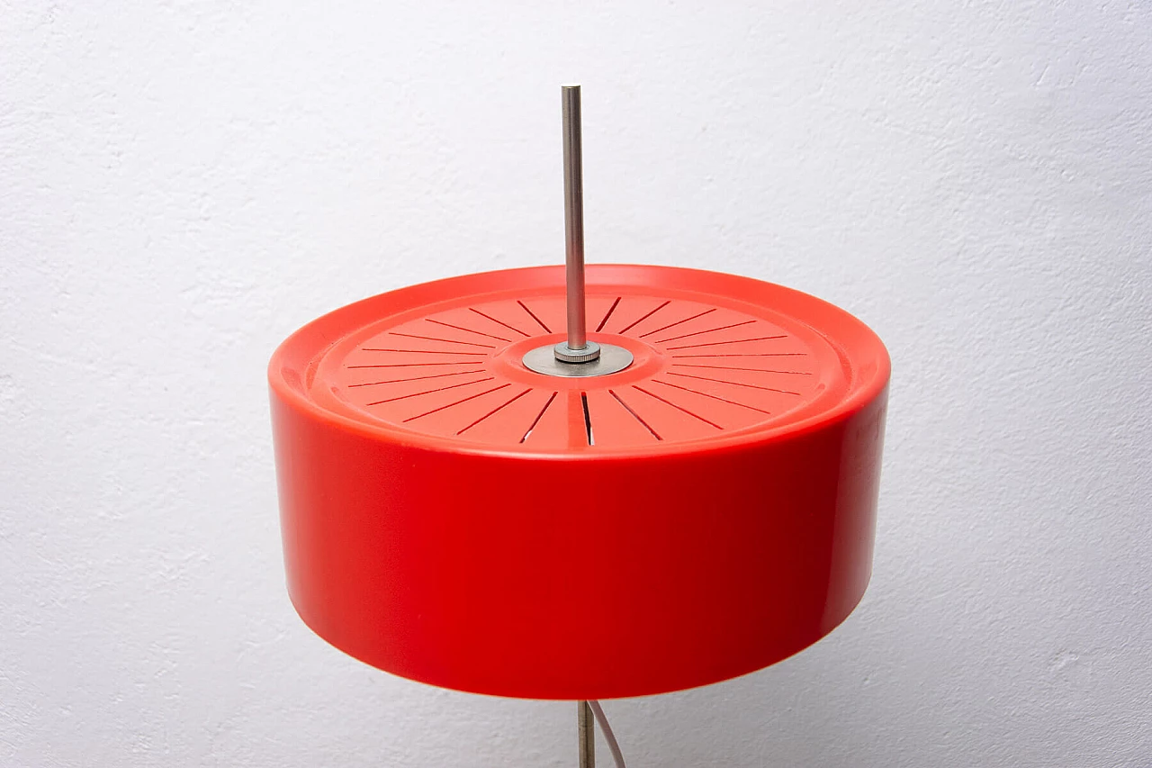 Plastic and metal table lamp, 1980s 8