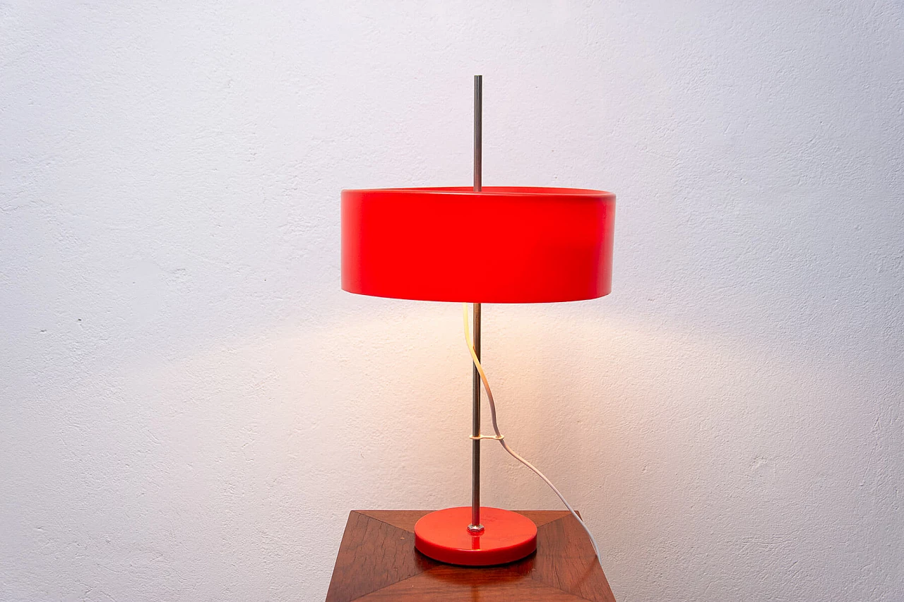 Plastic and metal table lamp, 1980s 12