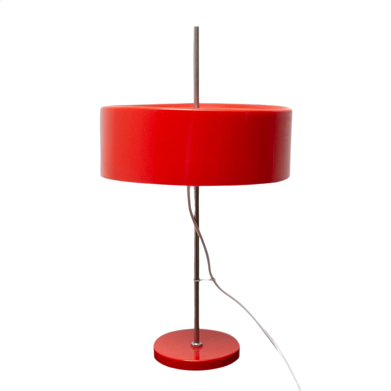 Plastic and metal table lamp, 1980s 14