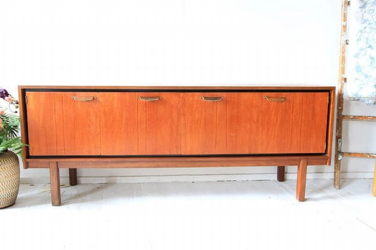 Danish-style teak sideboard, 1960s 1