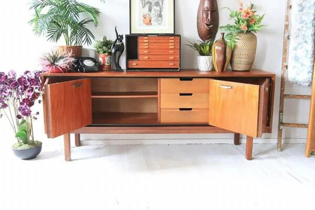 Danish-style teak sideboard, 1960s 7