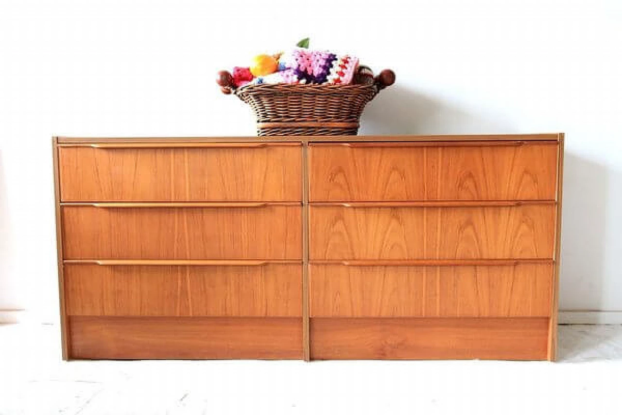 Danish-style teak sideboard, 1960s 6