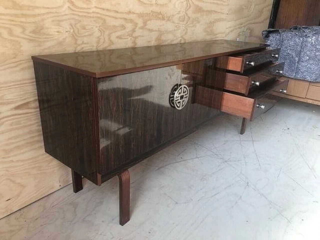 Sideboard in rosewood by Schreiber, 1962 4