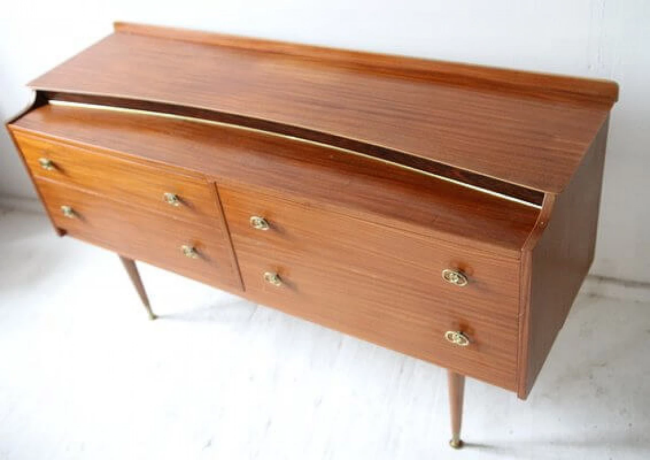 English sideboard with dansette legs, 1960s 1