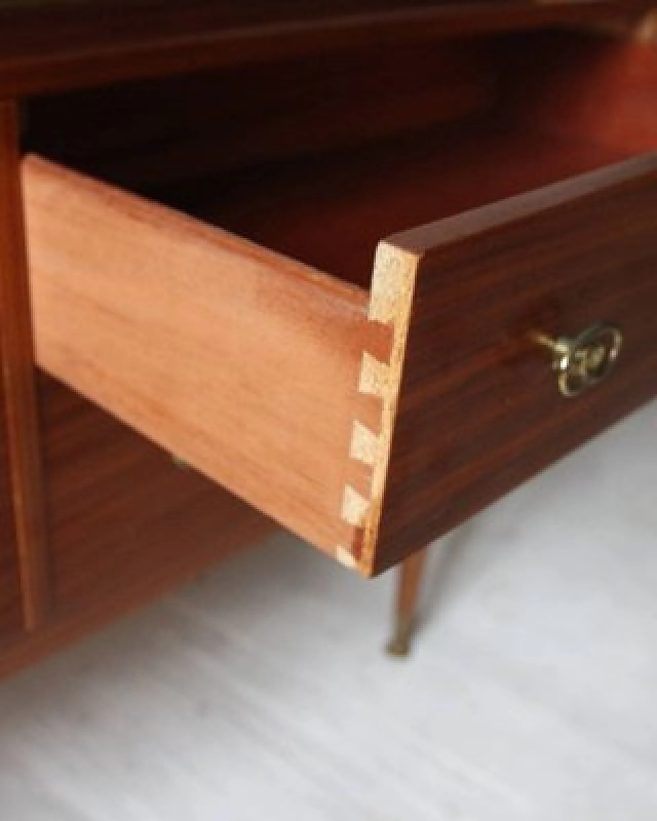 English sideboard with dansette legs, 1960s 4