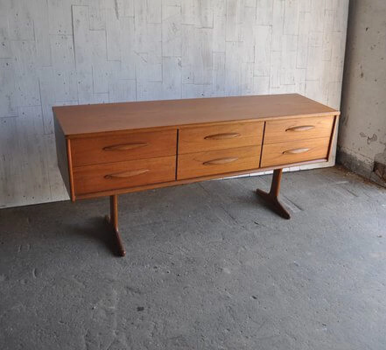 Sideboard in teak by Frank Guille for Austinsuite, 1960s 1