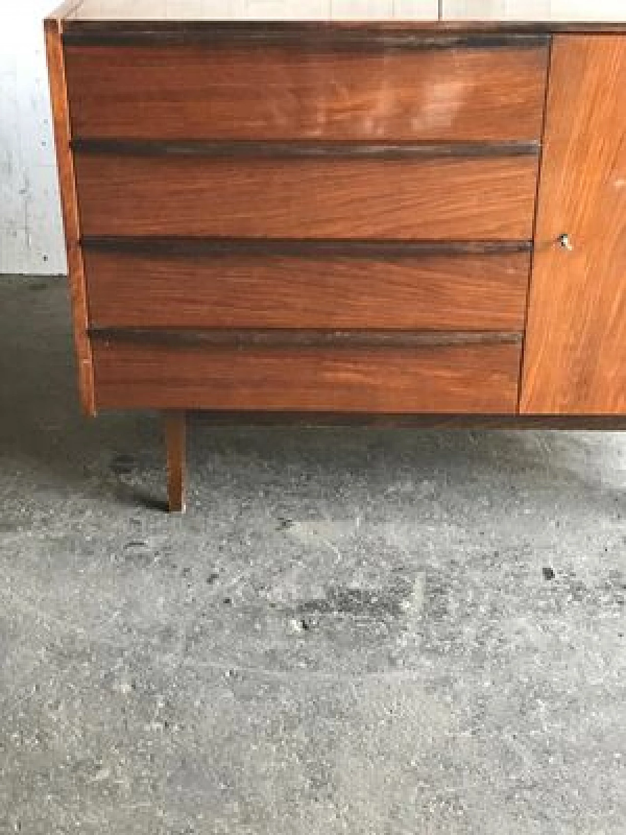 Sideboard in wood by Interier Praha, 1960s 5