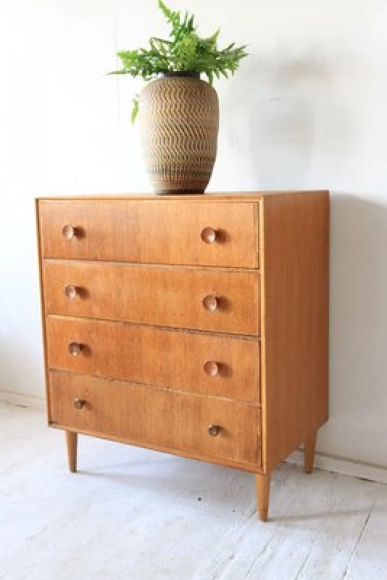 Mid-Century chest of drawers in teak by Meredew, 1960s 3