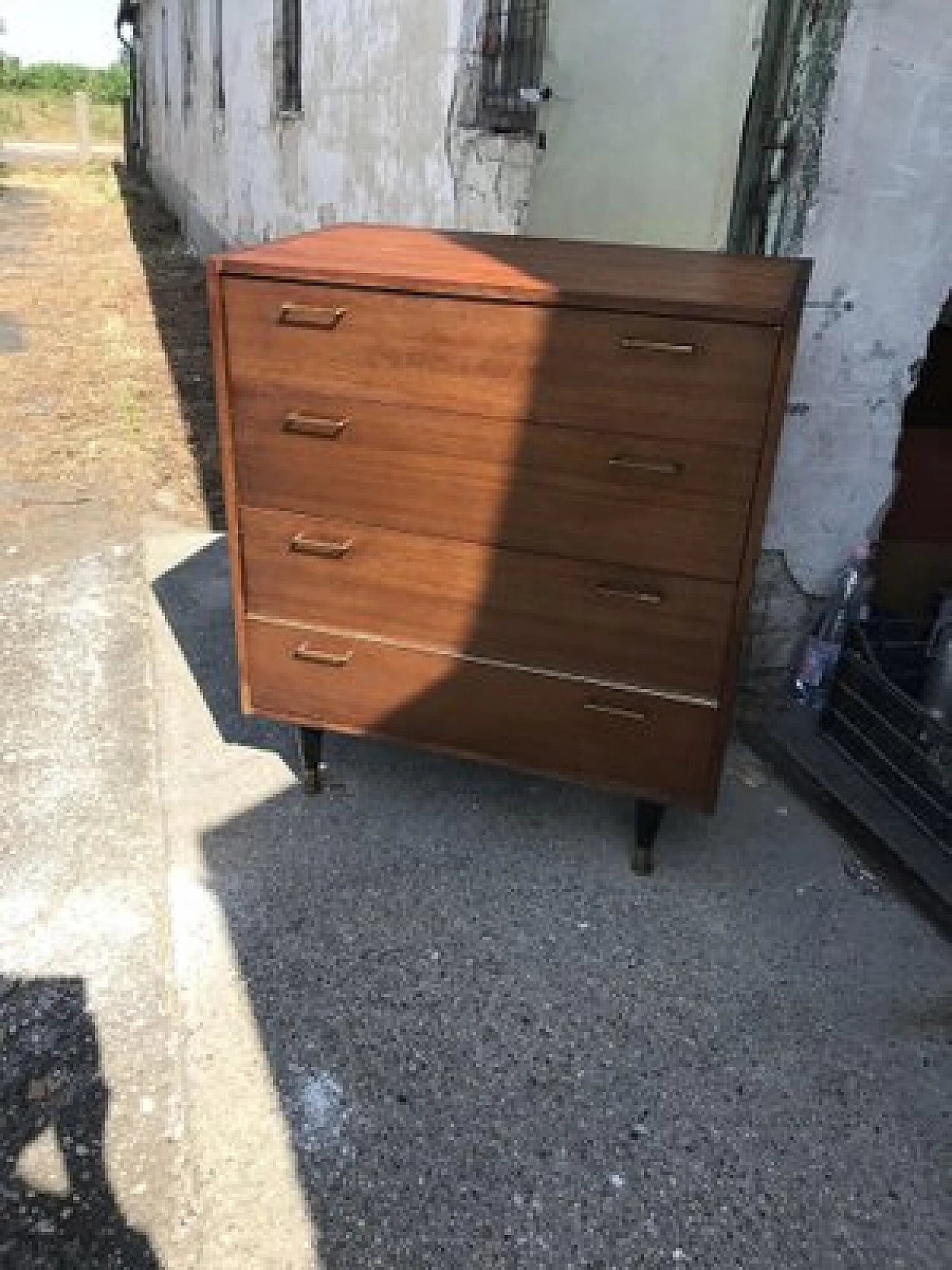 Mid-Century chest of drawers in teak, 1960s 4